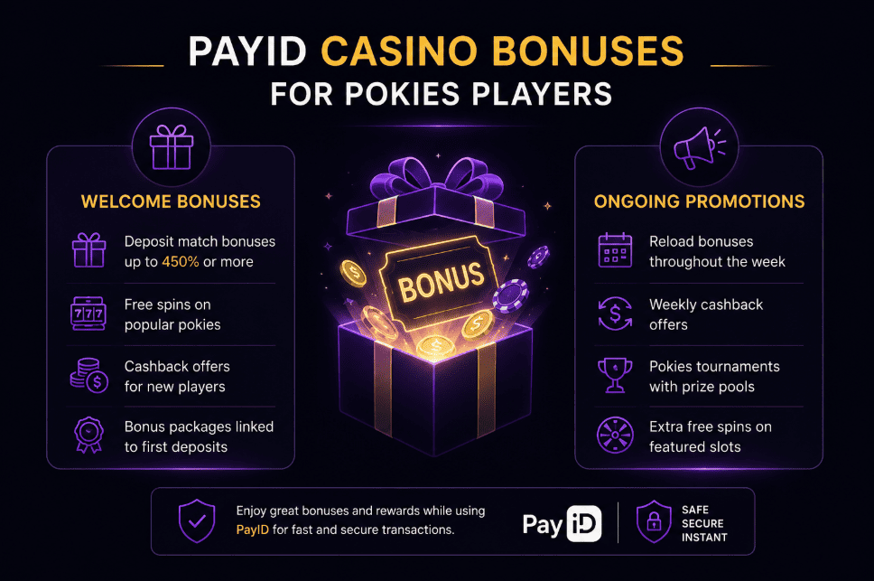PayID Casino Promotions for Pokies Players